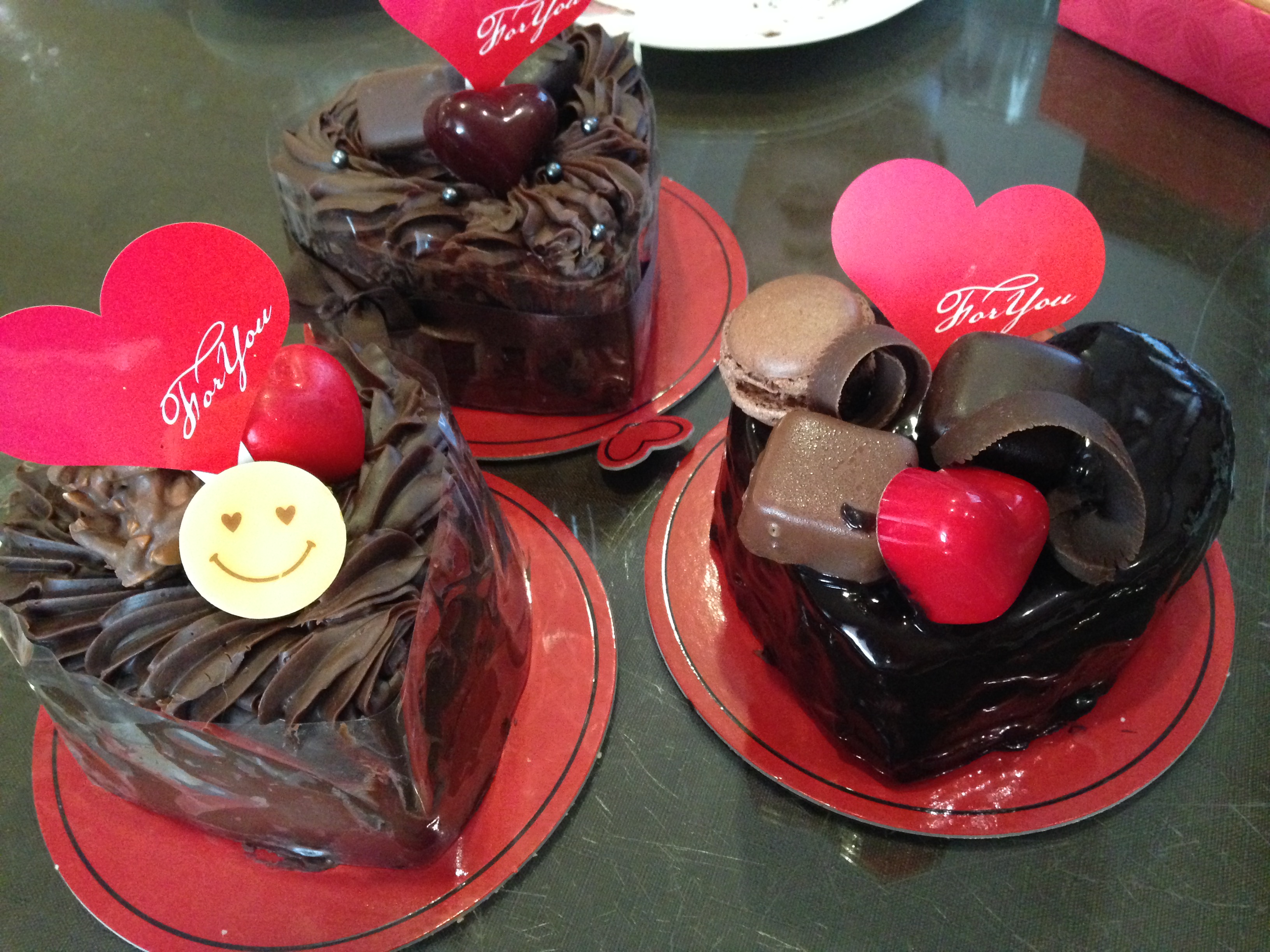 チョコレートケーキでバレンタイン 石川由香里 のリポートblog